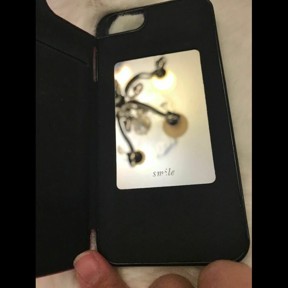 NWD $70 kate spade new york‎ 'Cedar Street' iPhone 6 & 6s Case Leather +Mirror